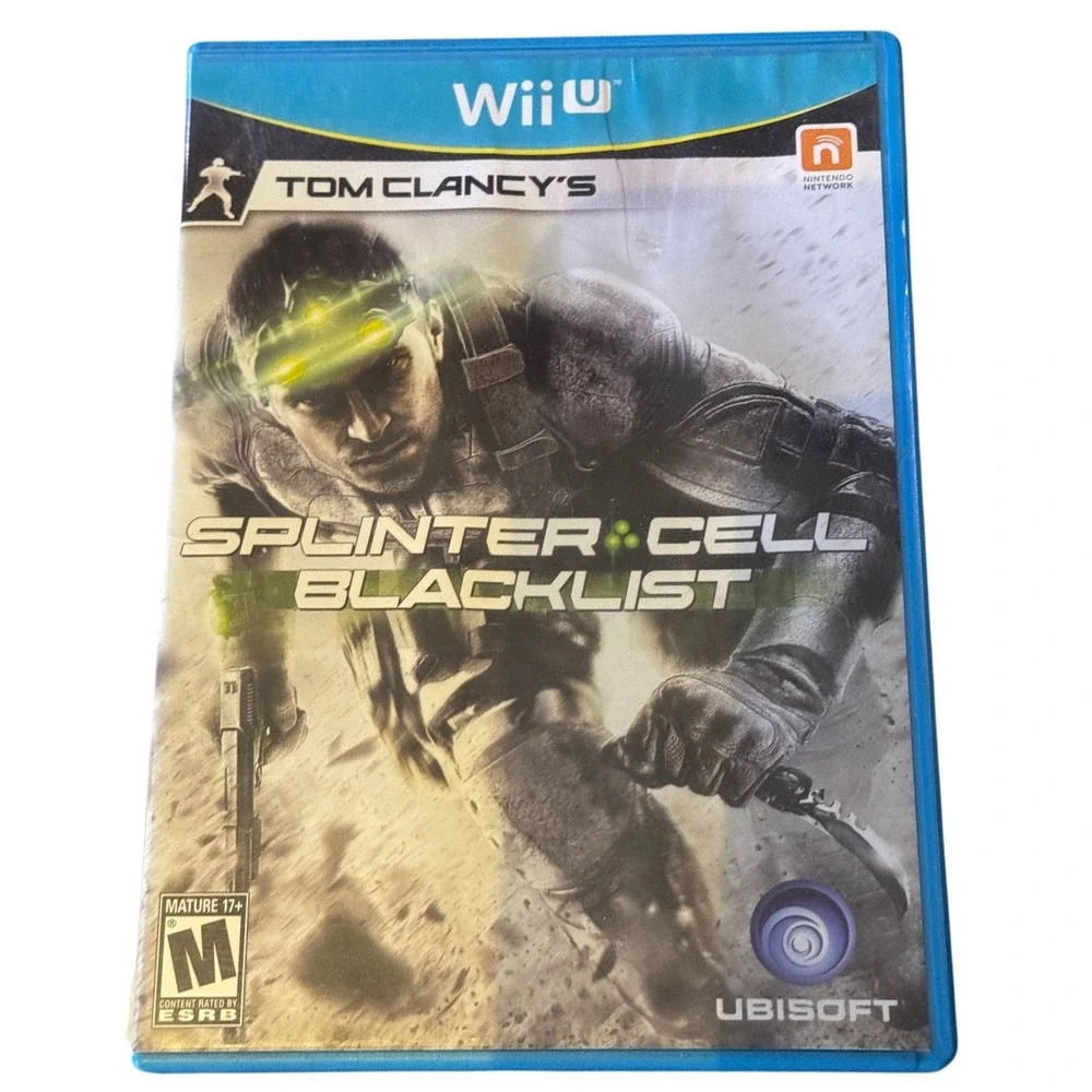 Tom Clancy's Splinter Cell Blacklist Wii U Ubisoft Stealth Action Video Game